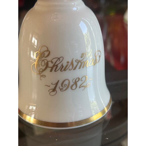 Vintage 1982 Gorham Fine China Norman Rockwell Bell Planning Christmas Visits - Picture 3 of 5